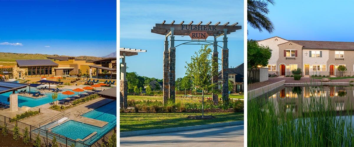 Neighborhood options within Planned Communities