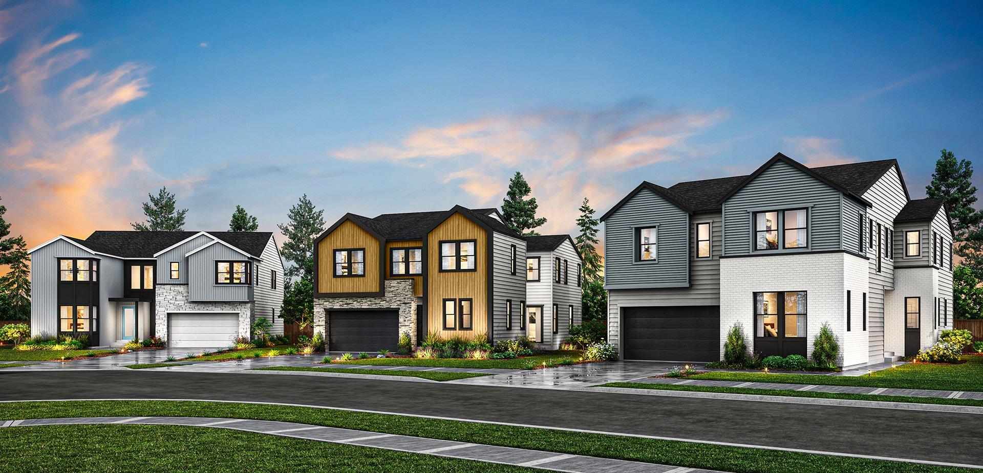 From left to right: Plan 4, 1 and 3