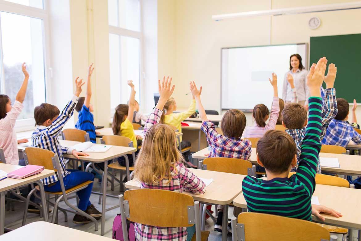 Children in school