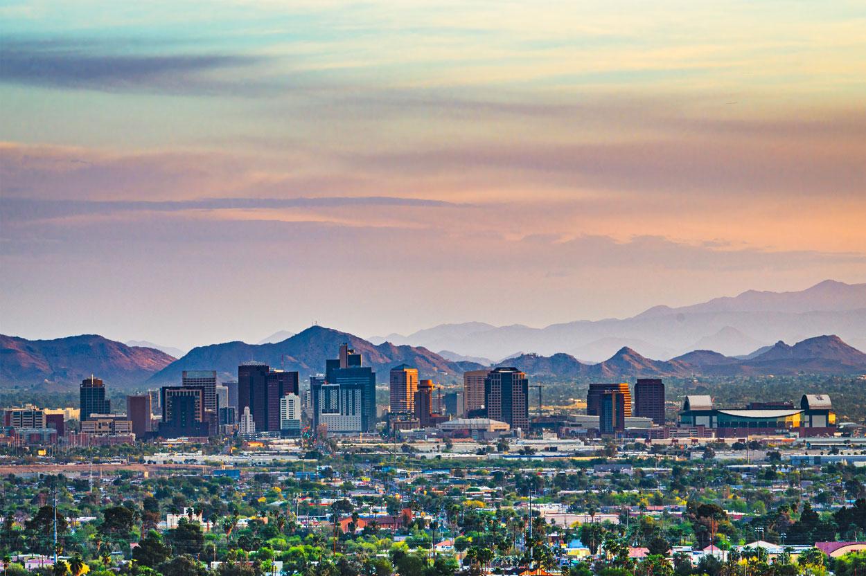 Downtown Phoenix skyline