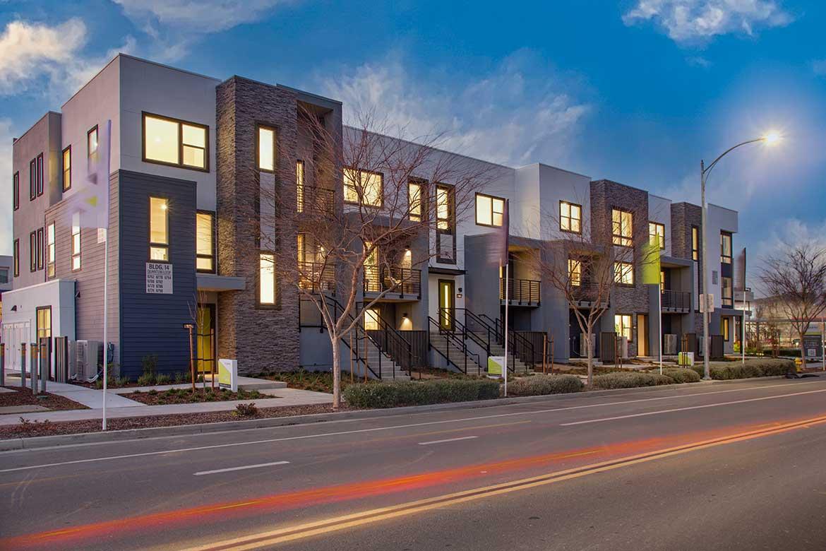 Townhomes exterior