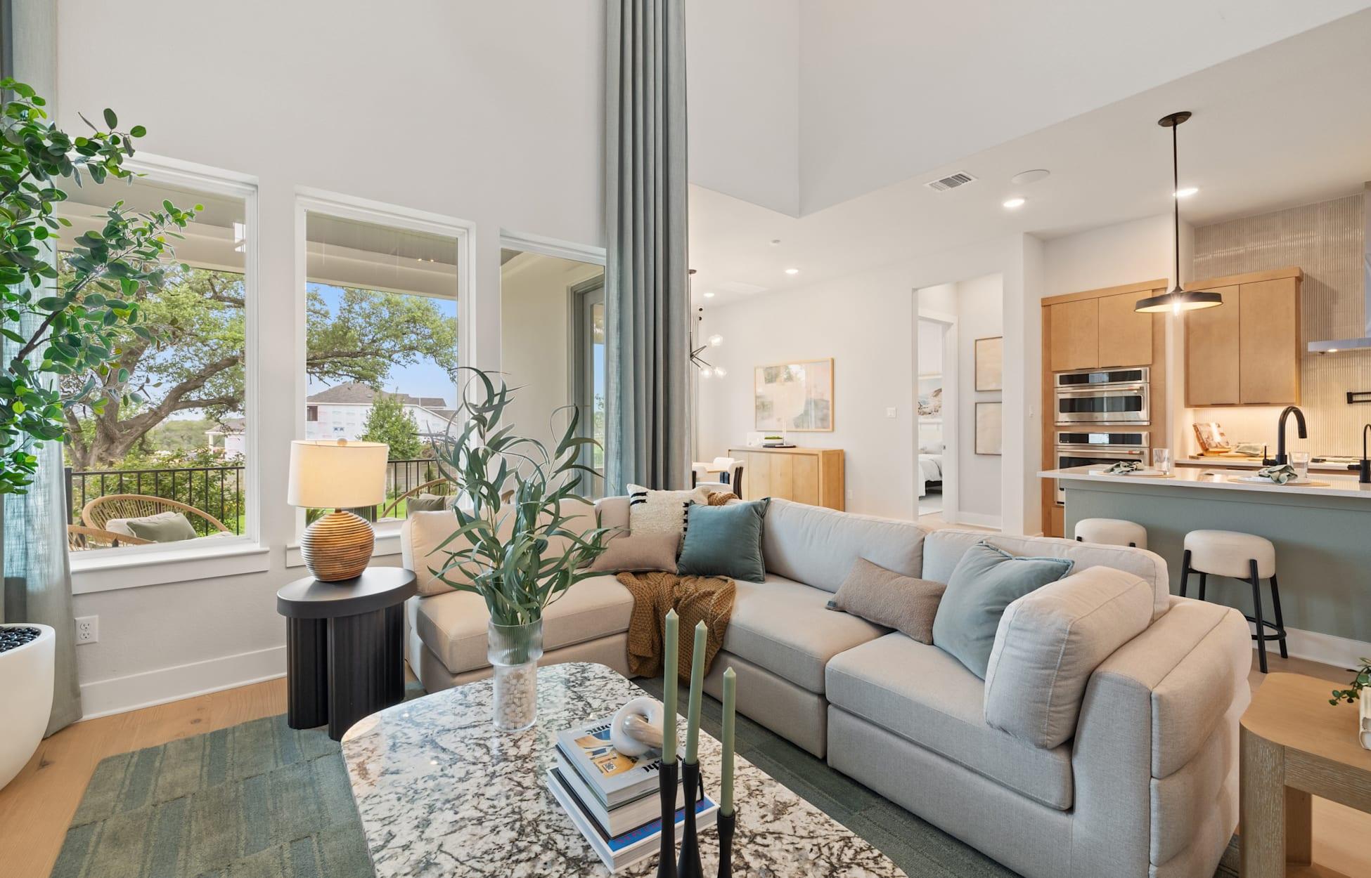 Furnished Living Room