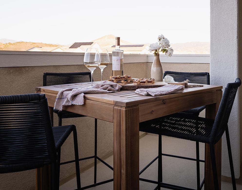 Plan 1 Model Home Deck