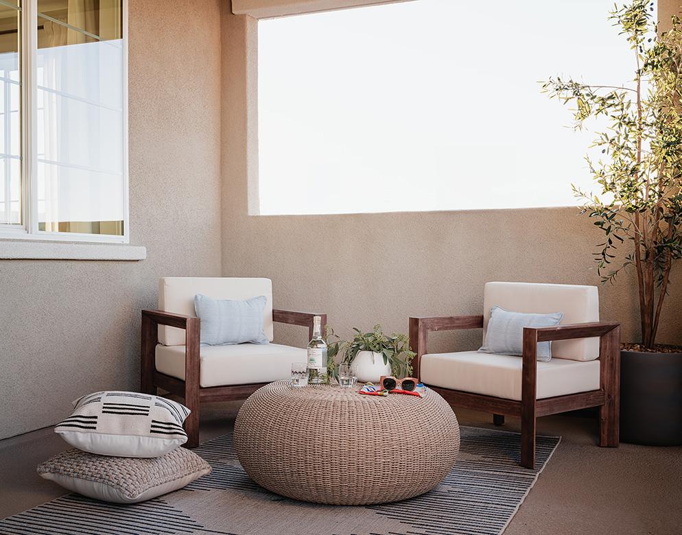 Plan 3 Model Home Deck