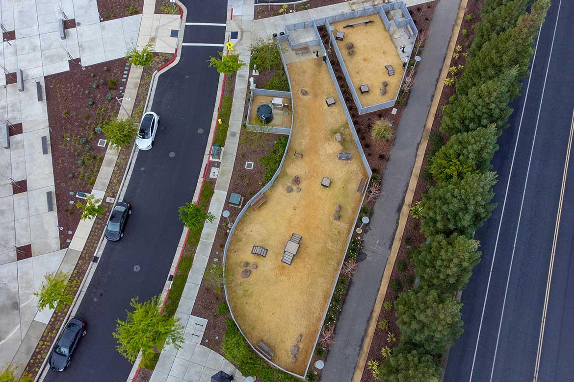 Aerial Dog Park